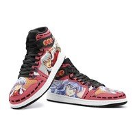 Ideafootwear  Dog Yaksha AJ1 High Sneakers Shoes For Men And Women