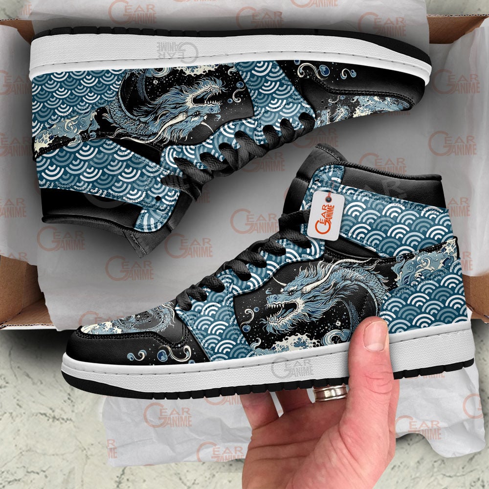Ideafootwear Dragon AJ1 High Sneakers Shoes For Men And Women