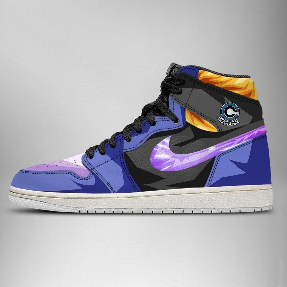 Ideafootwear Dragon Ball Future Trunks AJ1 High Sneakers Shoes For Men And Women
