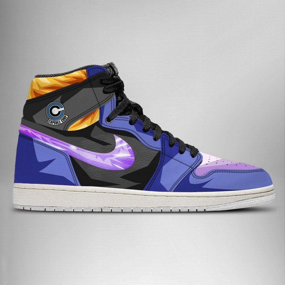 Ideafootwear Dragon Ball Future Trunks AJ1 High Sneakers Shoes For Men And Women