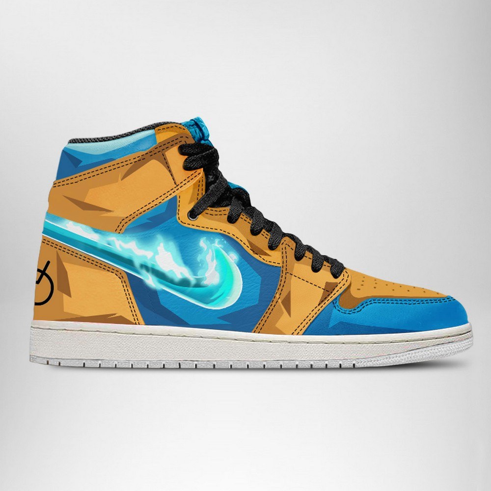 Ideafootwear Dragon Ball Goku AJ1 High Sneakers Shoes For Men And Women