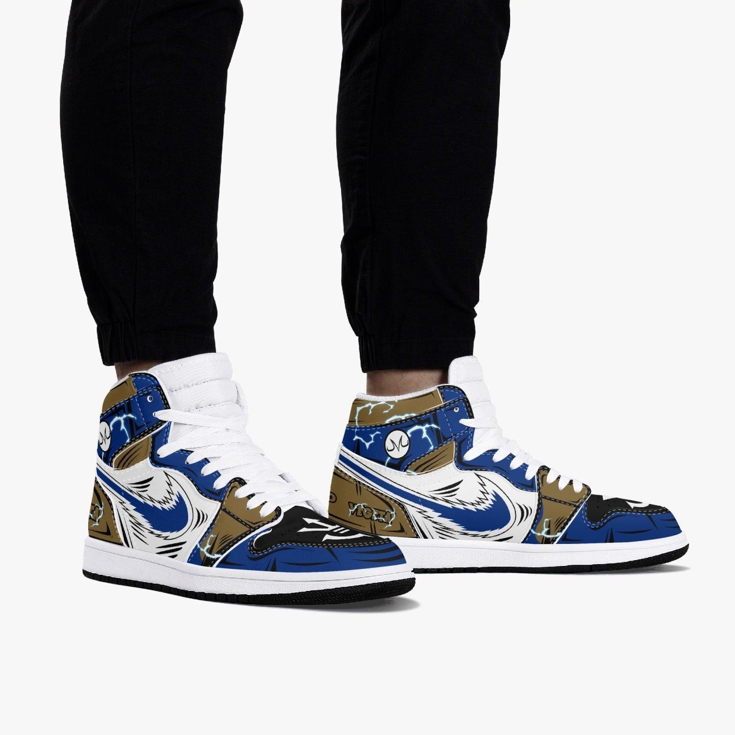Ideafootwear Dragon Ball Super Vegeta AJ1 High Sneakers Shoes For Men And Women