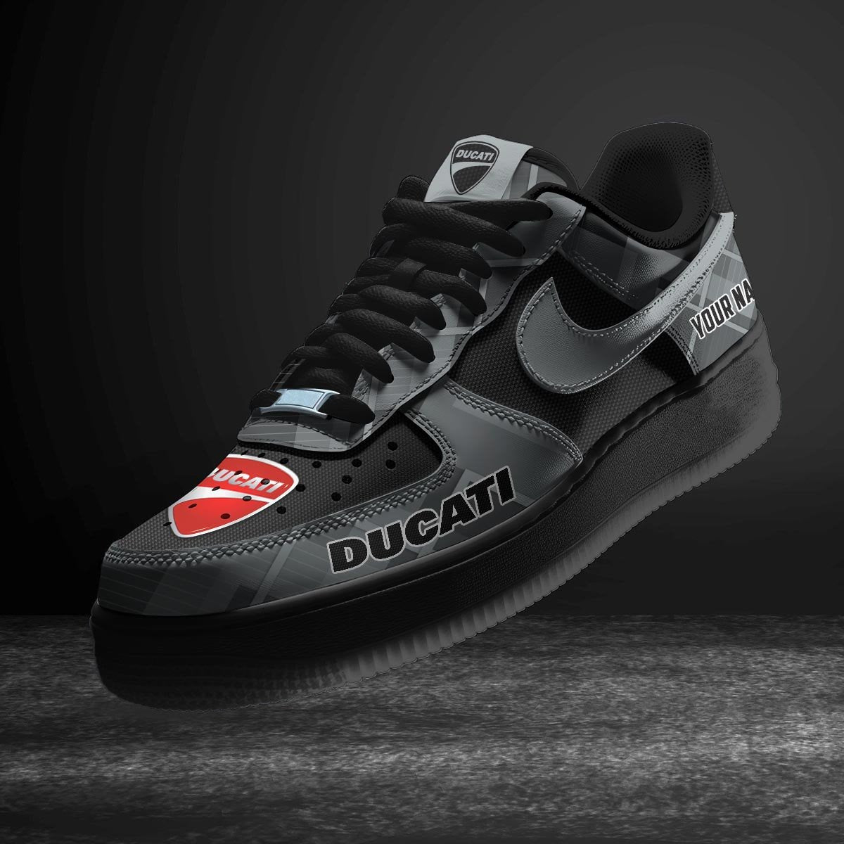 Ideafootwear Ducati Air Low-Top Sneakers Shoes For Men And Women 1