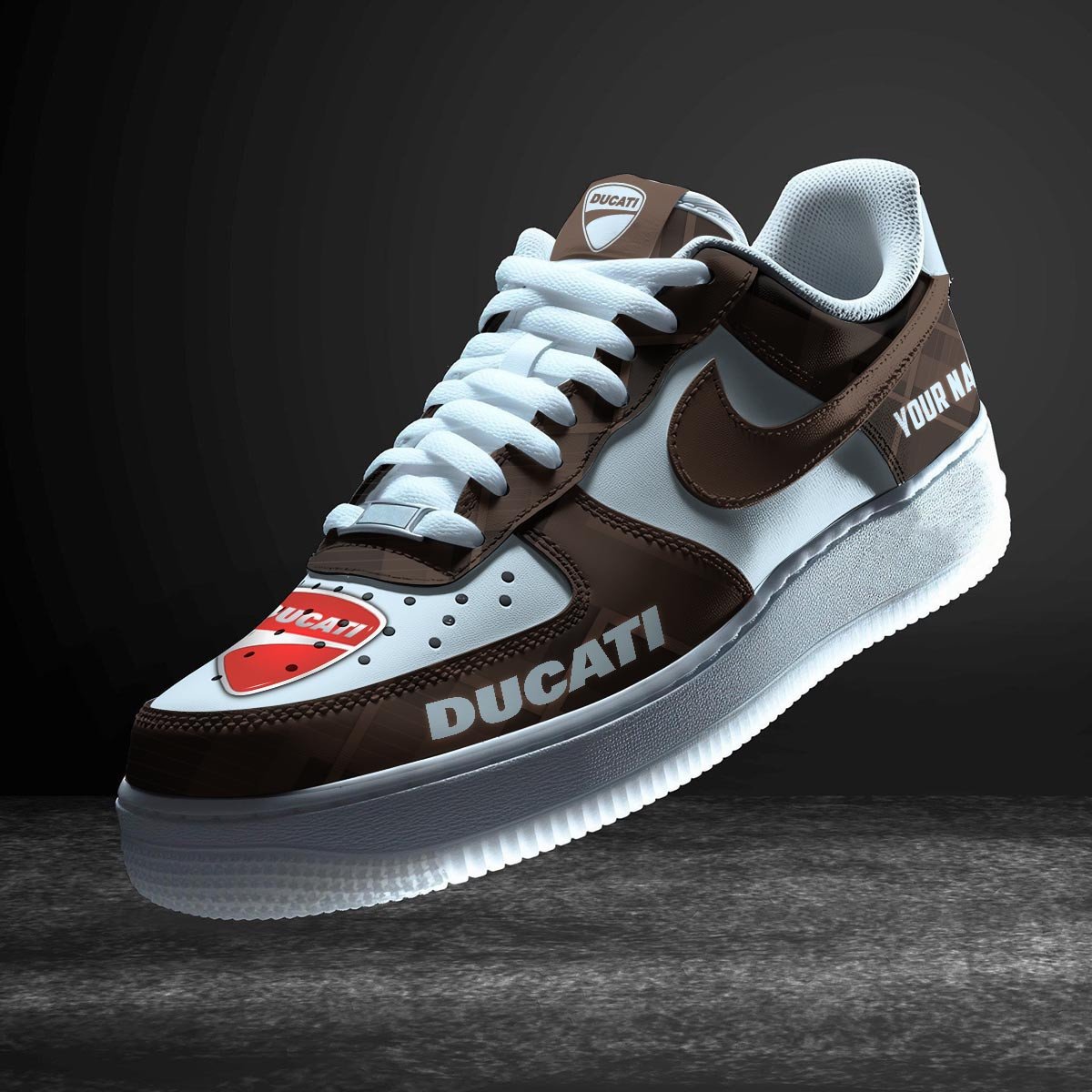 Ideafootwear Ducati Air Low-Top Sneakers Shoes For Men And Women 1