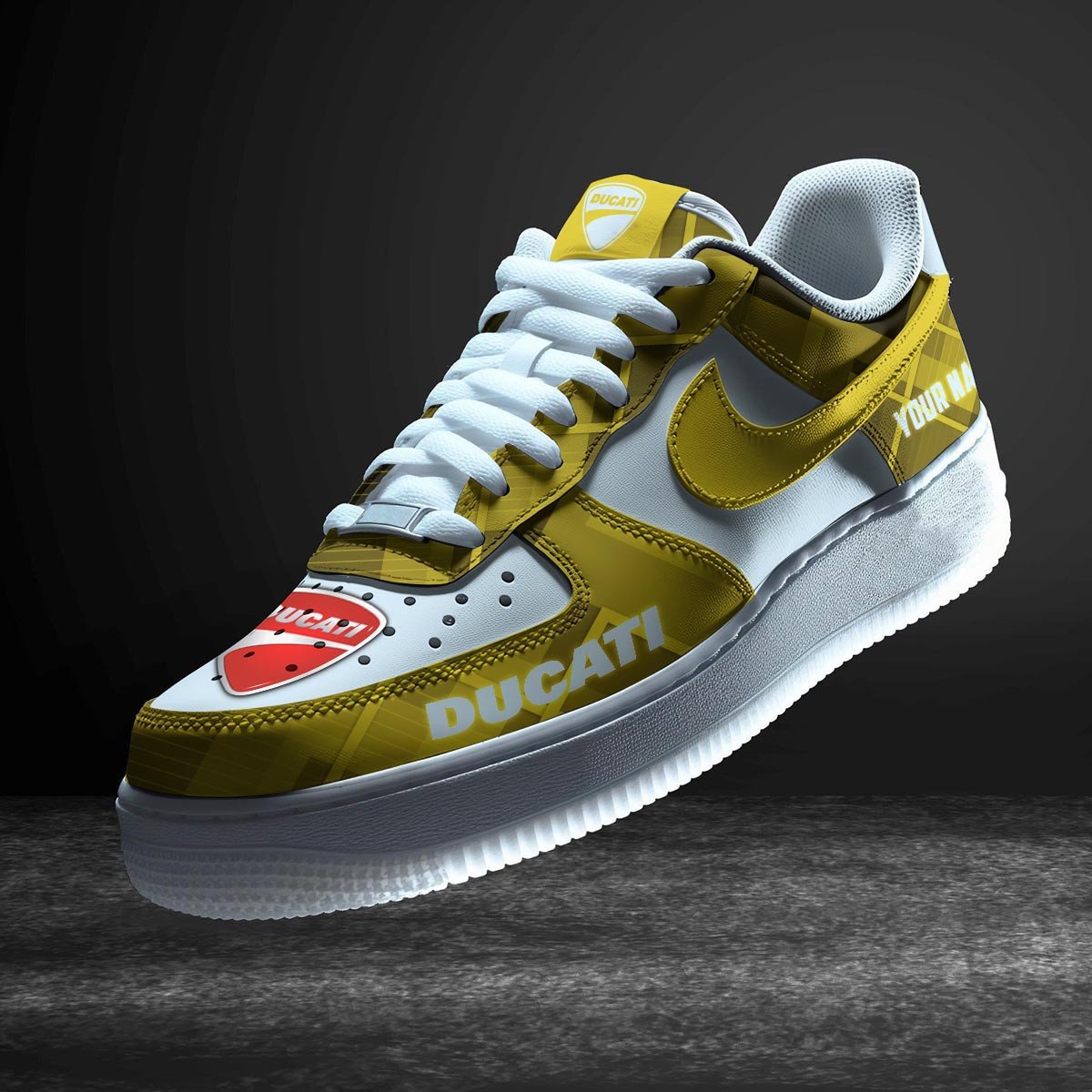 Ideafootwear Ducati Air Low-Top Sneakers Shoes For Men And Women 1