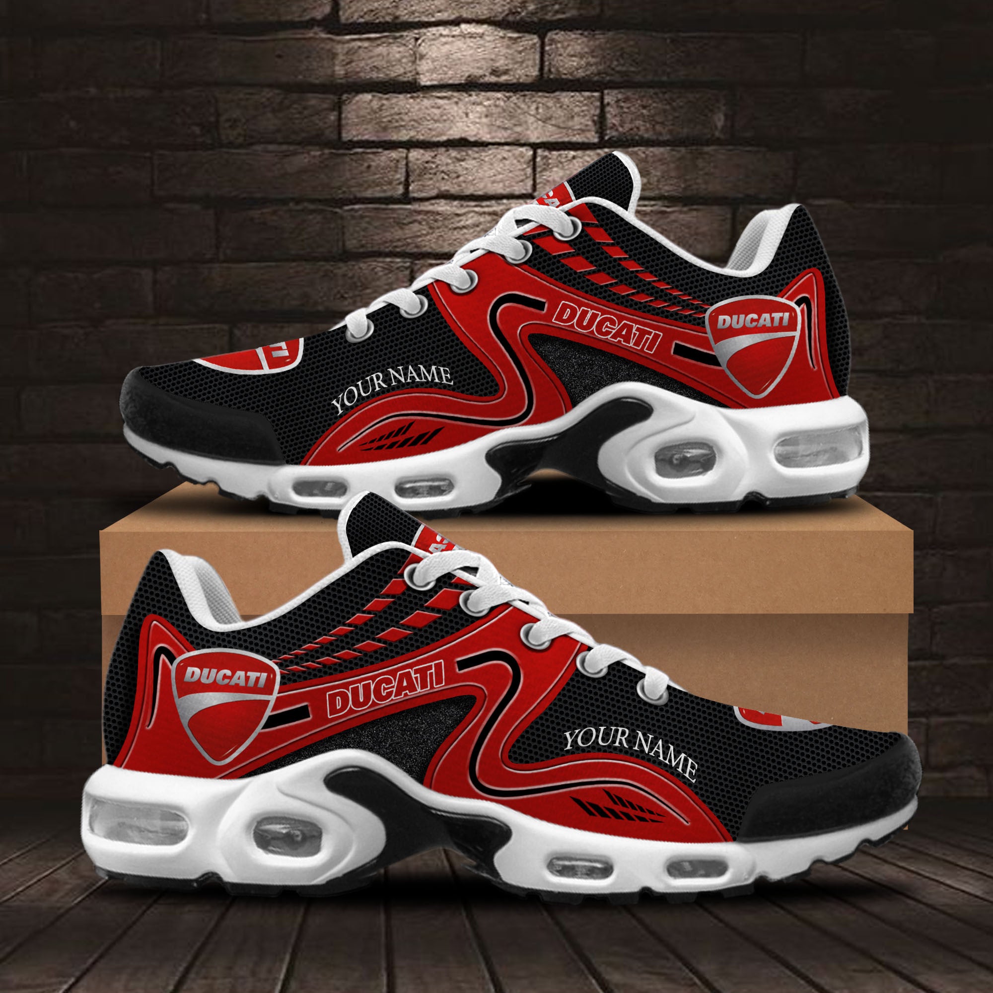 Ideafootwear Ducatti TN Shoes Sneakers For Men And Women