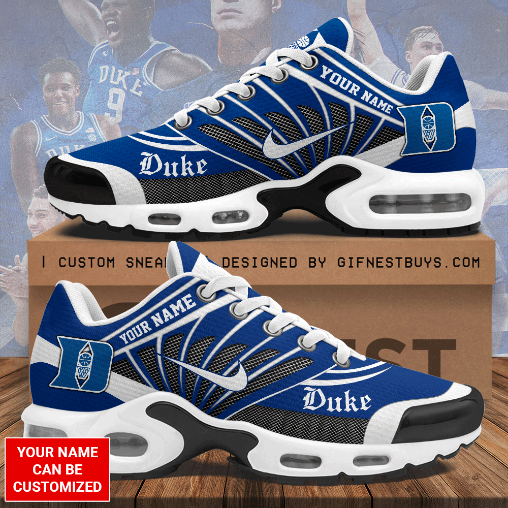 Ideafootwear Duke Blue Devils TN Shoes Sneakers For Men And Women