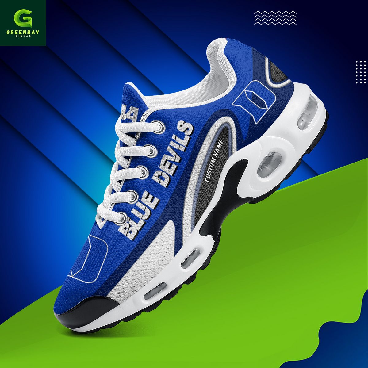 Ideafootwear Duke Blue Devils TN Shoes Sneakers For Men And Women
