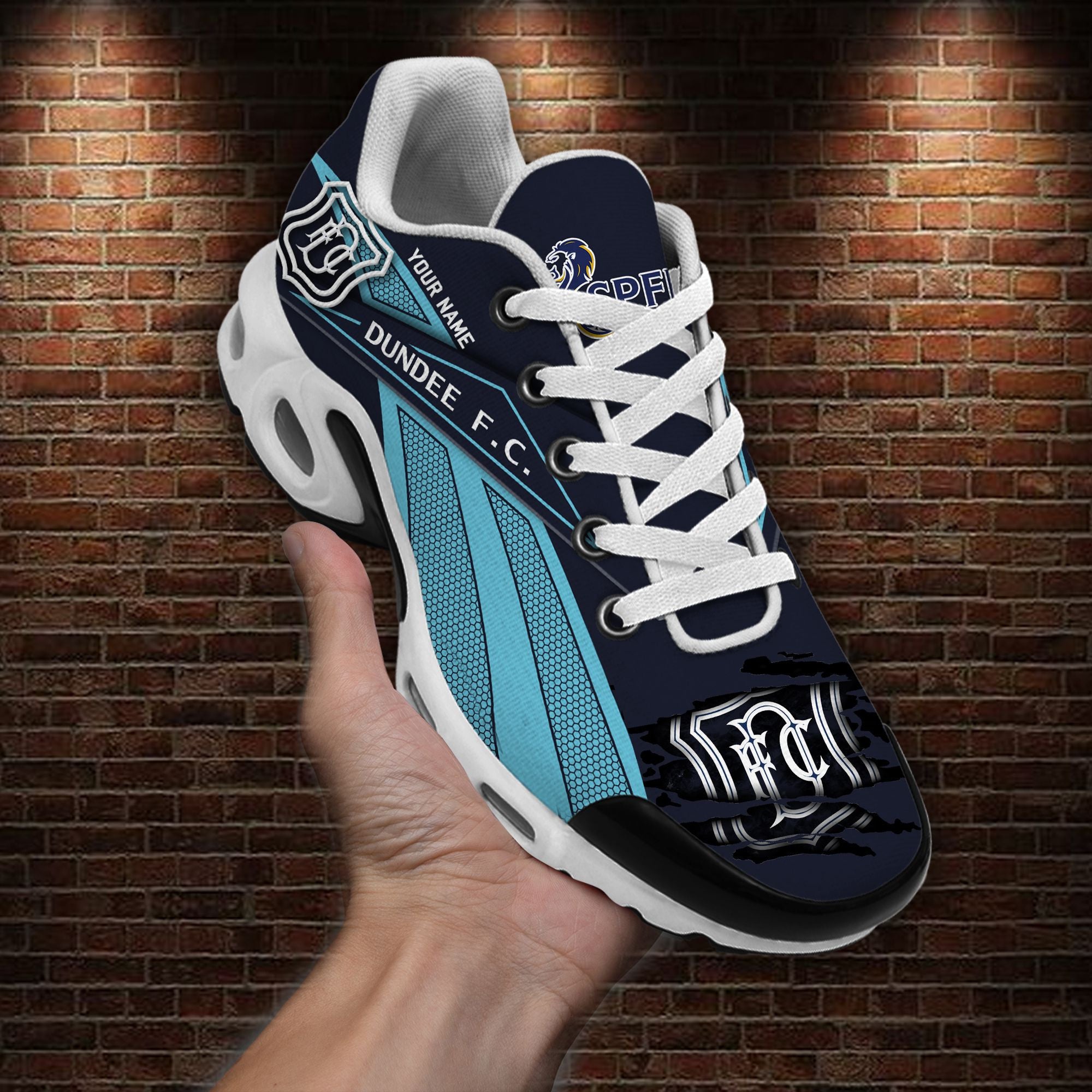 Ideafootwear Dundee F.C. TN Shoes Sneakers For Men And Women