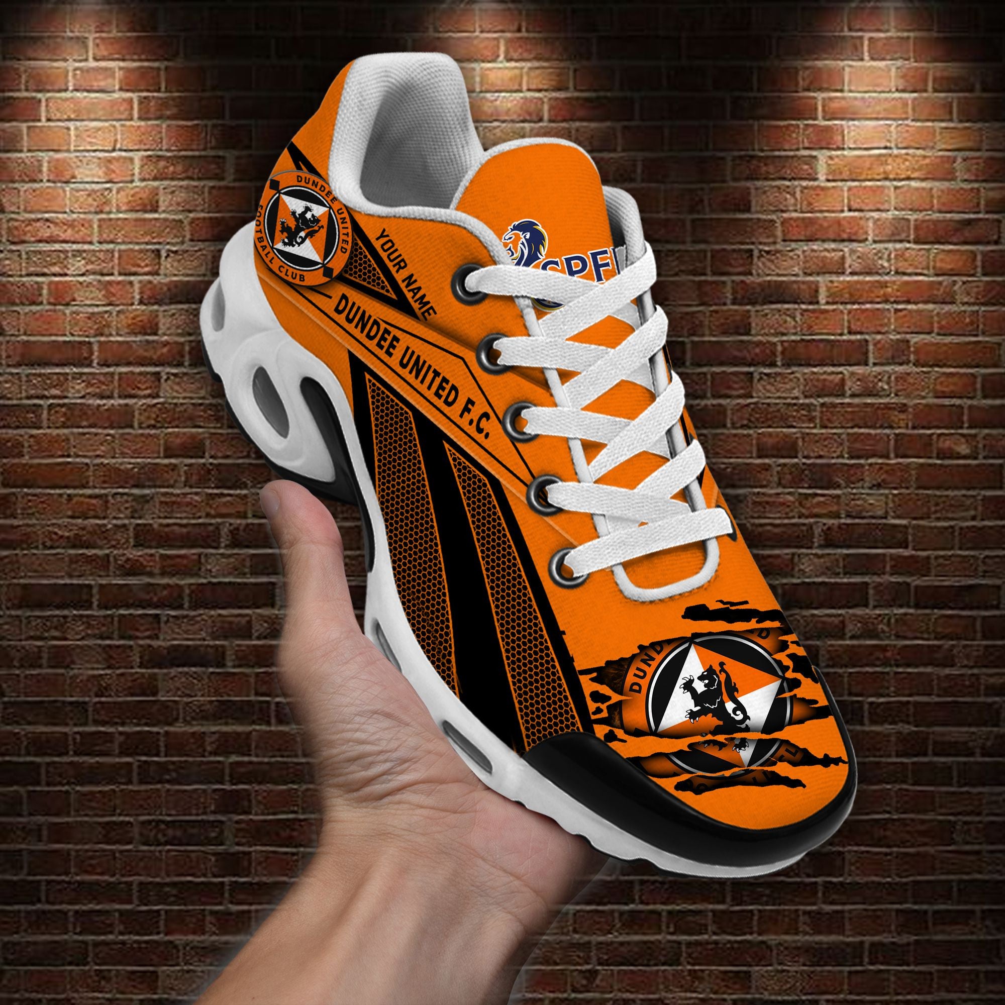Ideafootwear Dundee United F.C. TN Shoes Sneakers For Men And Women