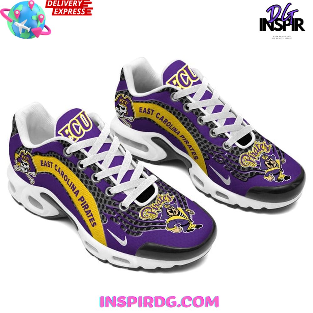 Ideafootwear East Carolina Pirates TN Shoes Sneakers For Men And Women