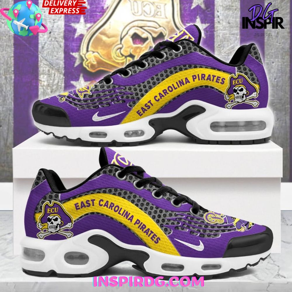 Ideafootwear East Carolina Pirates TN Shoes Sneakers For Men And Women