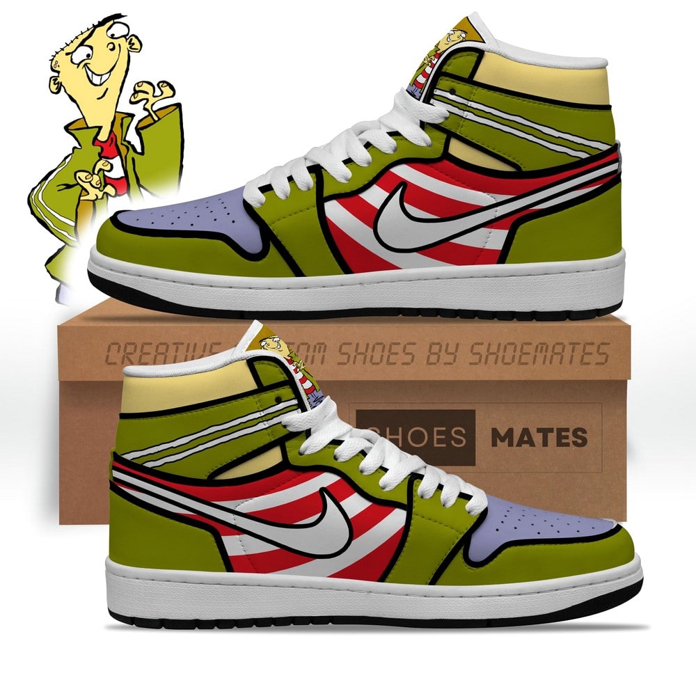 Ideafootwear Ed AJ1 High Sneakers Shoes For Men And Women