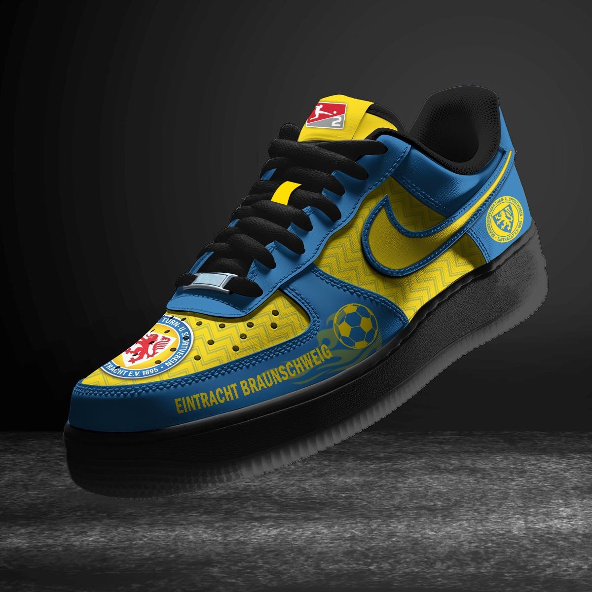 Ideafootwear Eintracht Braunschweig Air Low-Top Sneakers Shoes For Men And Women 1