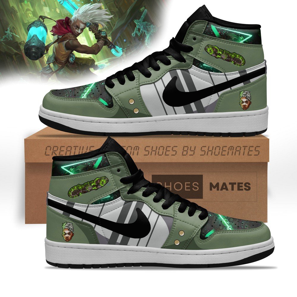 Ideafootwear Ekko Version 2 Arcane AJ1 High Sneakers Shoes For Men And Women