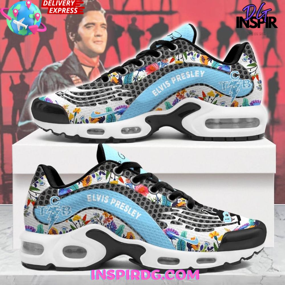 Ideafootwear Elvis Presley TN Shoes Sneakers For Men And Women