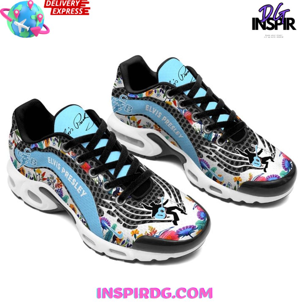 Ideafootwear Elvis Presley TN Shoes Sneakers For Men And Women