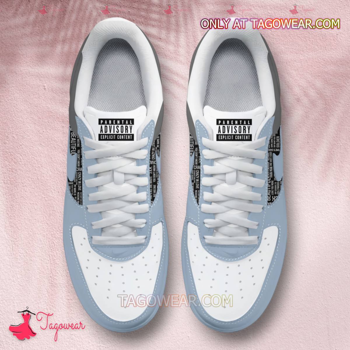 Ideafootwear Eminem Censored B-rabbit Air Low-Top Sneakers Shoes For Men And Women 2