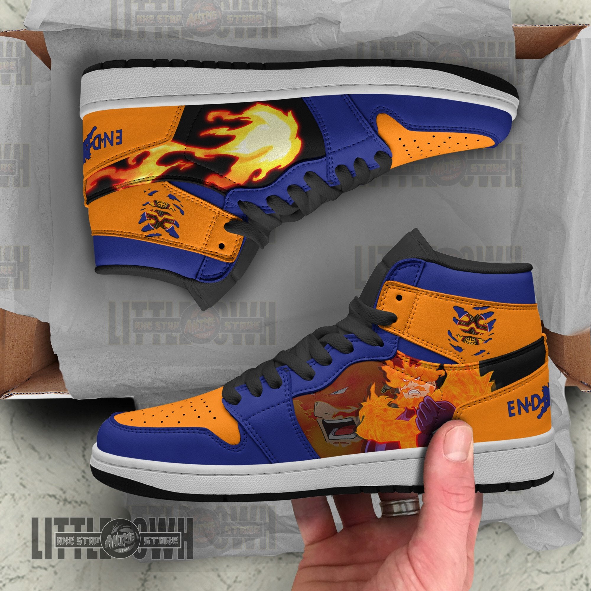 Ideafootwear Endeavor AJ1 High Sneakers Shoes For Men And Women