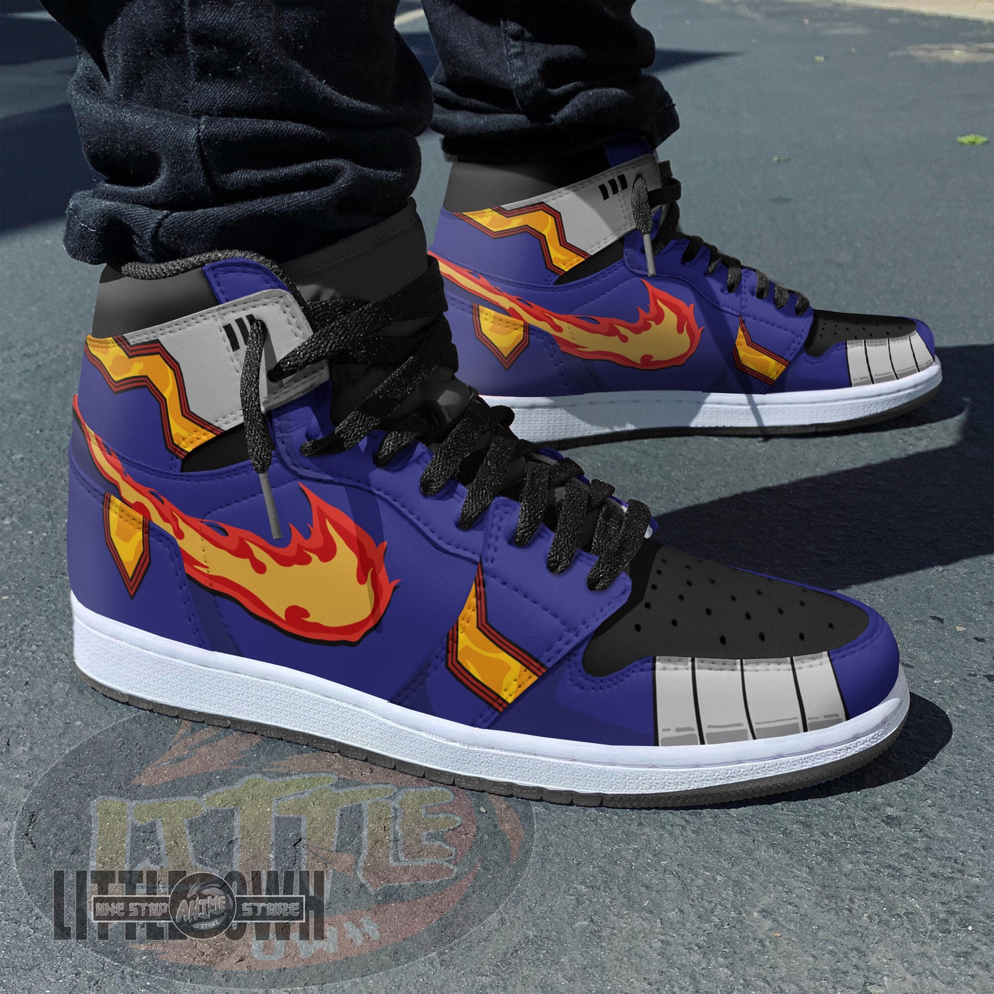 Ideafootwear Enji Todoroki AJ1 High Sneakers Shoes For Men And Women