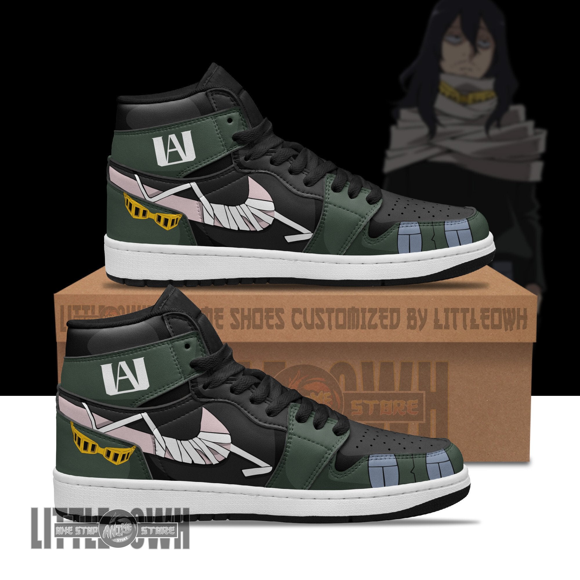 Ideafootwear Eraser  AJ1 High Sneakers Shoes For Men And Women