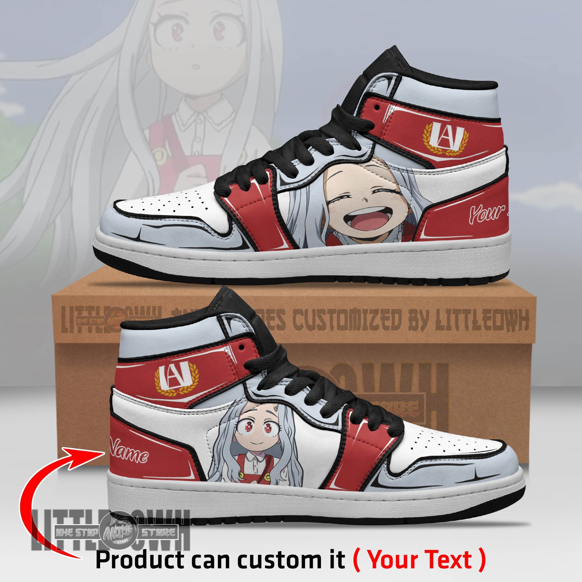 Ideafootwear Eri AJ1 High Sneakers Shoes For Men And Women