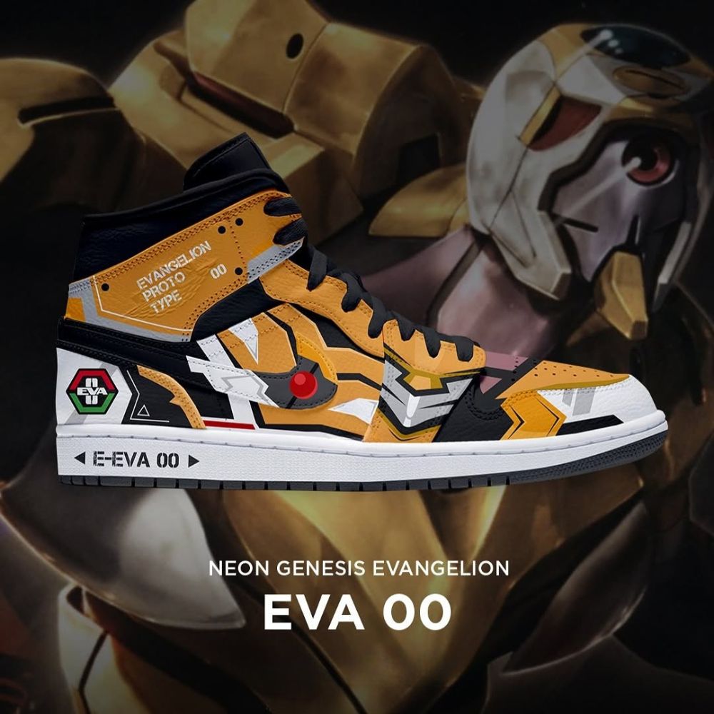 Ideafootwear Eva-00 Neon  AJ1 High Sneakers Shoes For Men And Women