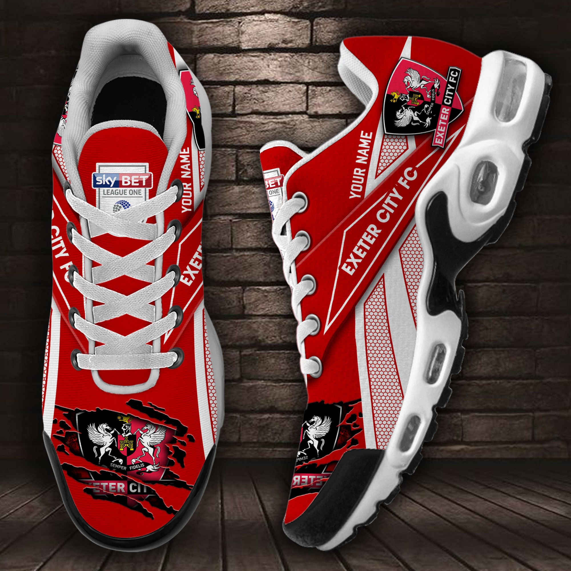 Ideafootwear Exeter City TN Shoes Sneakers For Men And Women