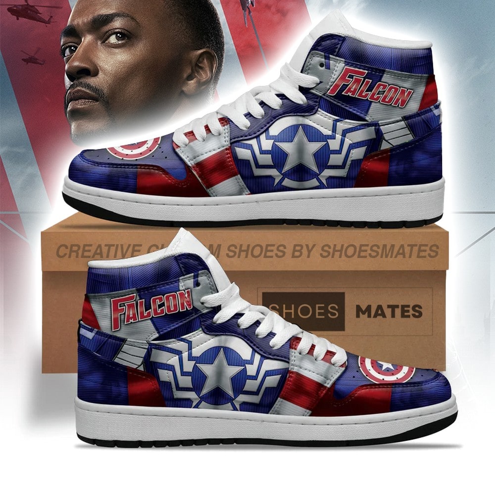 Ideafootwear Falcon AJ1 High Sneakers Shoes For Men And Women