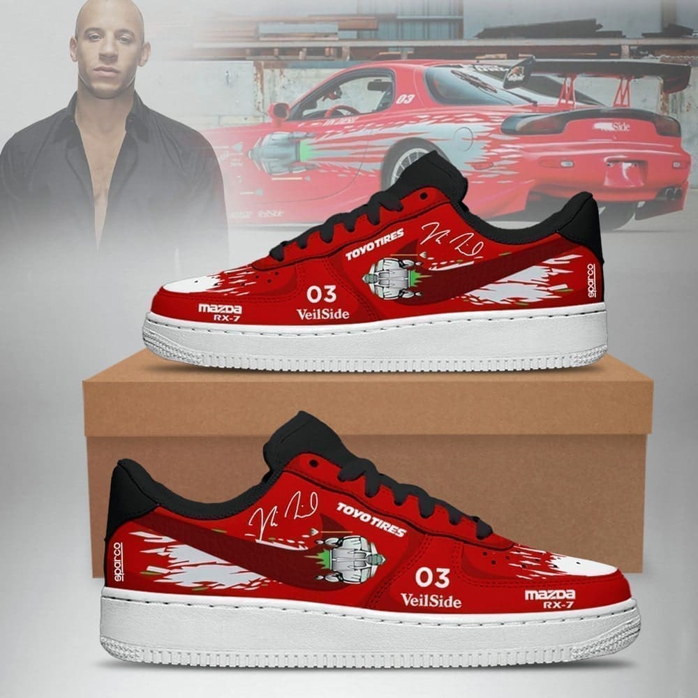 Ideafootwear Fast and Furious Air Low-Top Sneakers Shoes For Men And Women 1