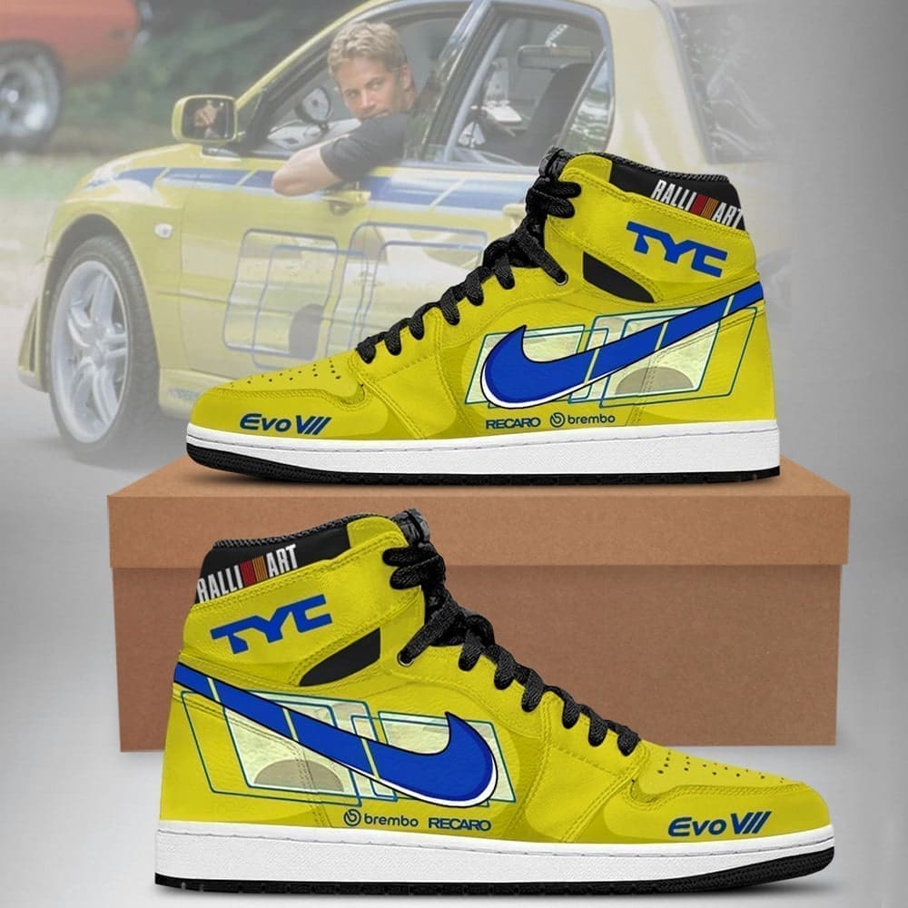 Ideafootwear Fast and Furious AJ1 High Sneakers Shoes For Men And Women