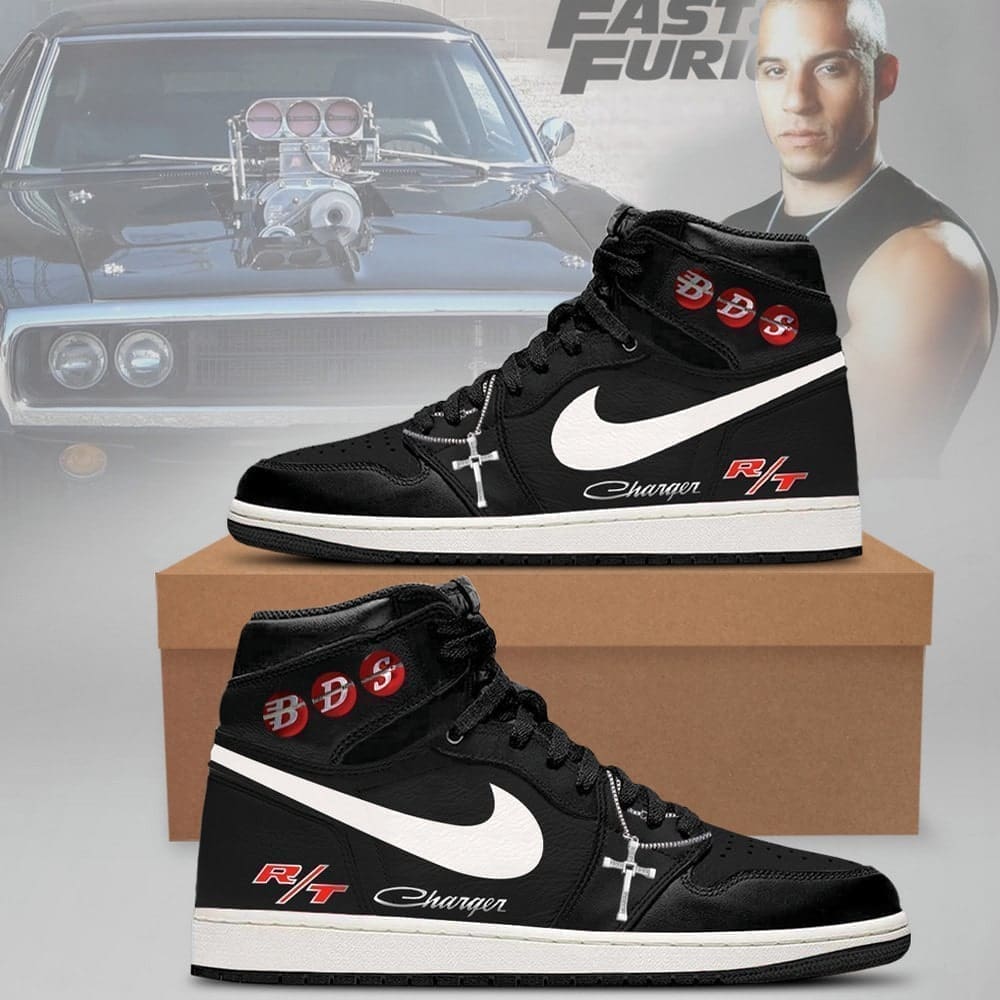 Ideafootwear Fast and Furious AJ1 High Sneakers Shoes For Men And Women