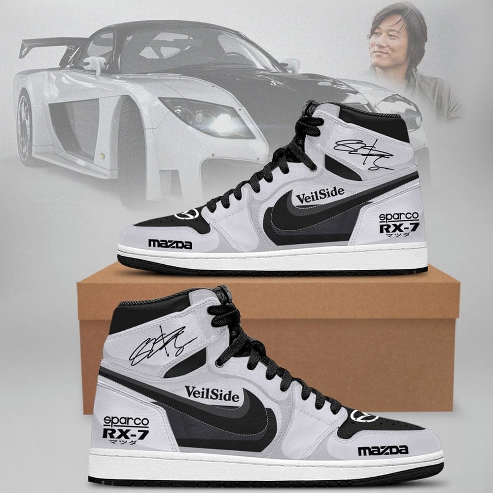 Ideafootwear Fast and Furious AJ1 High Sneakers Shoes For Men And Women