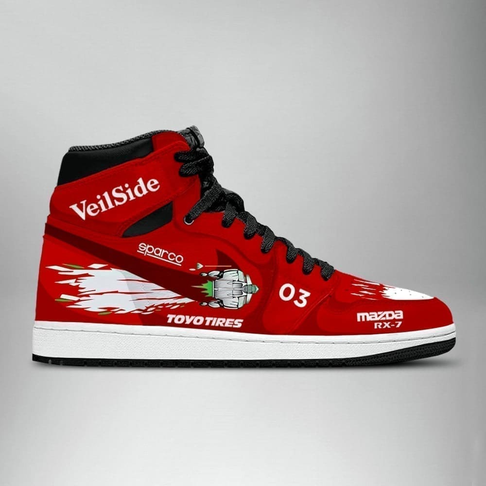 Ideafootwear Fast and Furious AJ1 High Sneakers Shoes For Men And Women