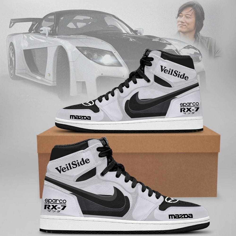 Ideafootwear Fast and Furious AJ1 High Sneakers Shoes For Men And Women