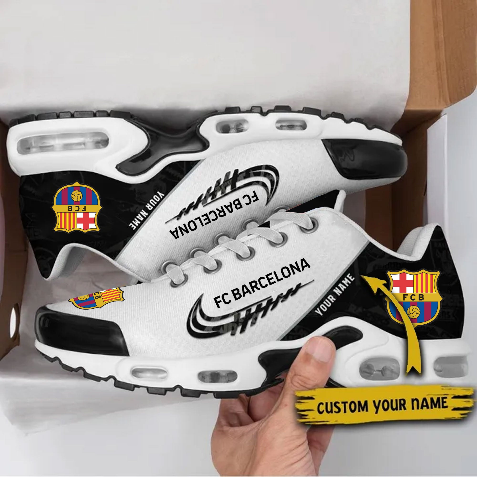 Ideafootwear FC Barcelona TN Shoes Sneakers For Men And Women