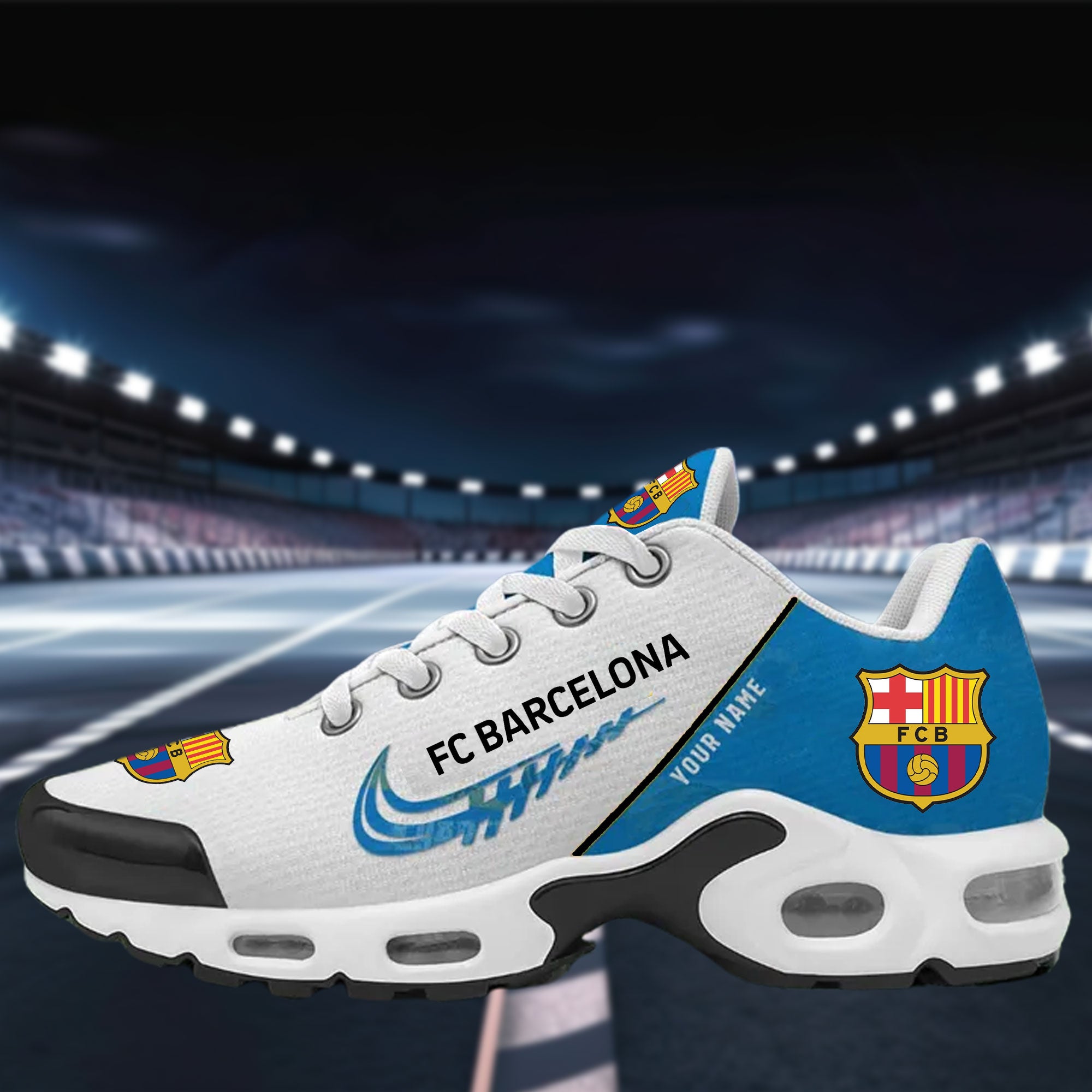 Ideafootwear FC Barcelona TN Shoes Sneakers For Men And Women