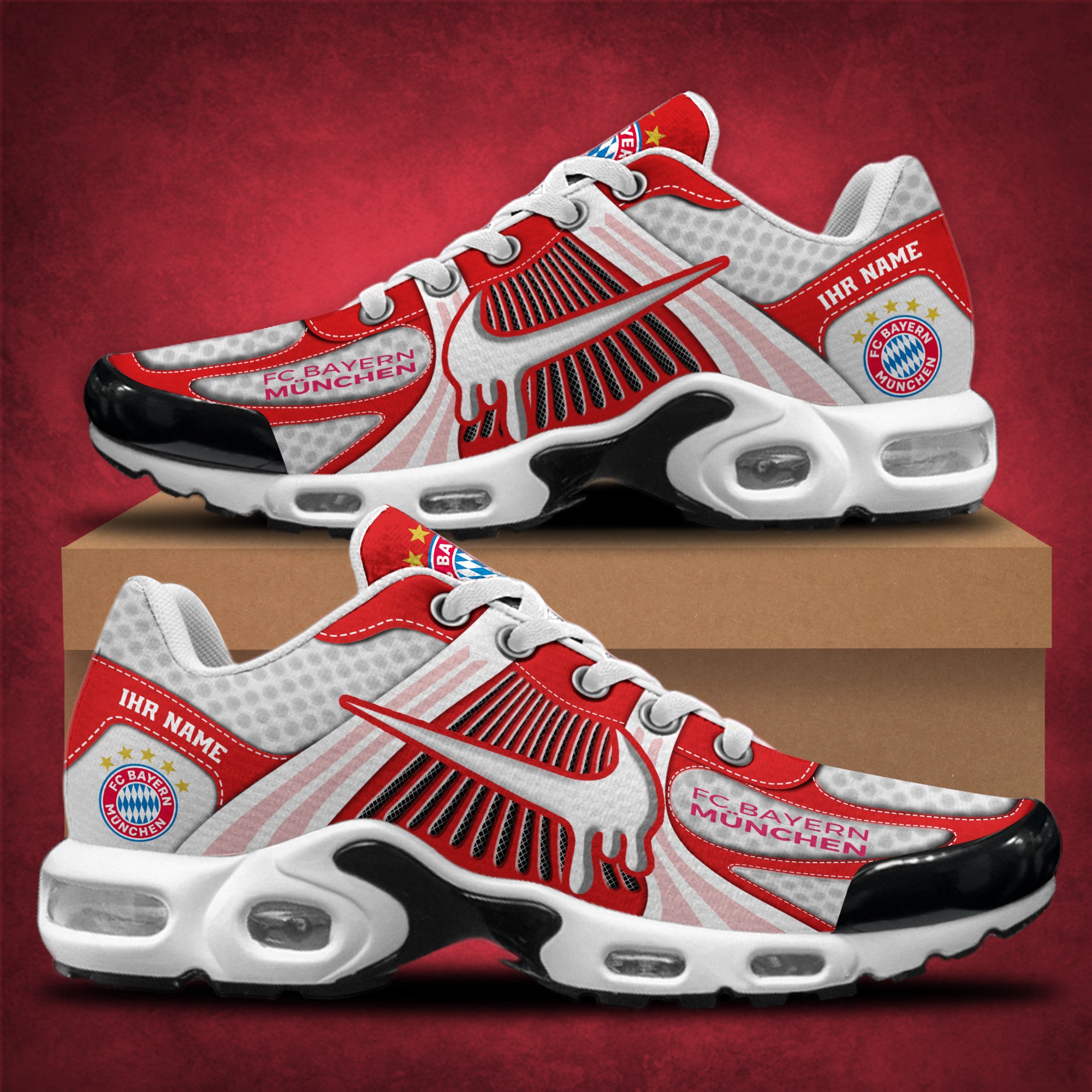 Ideafootwear FC Bayern Munchen TN Shoes Sneakers For Men And Women