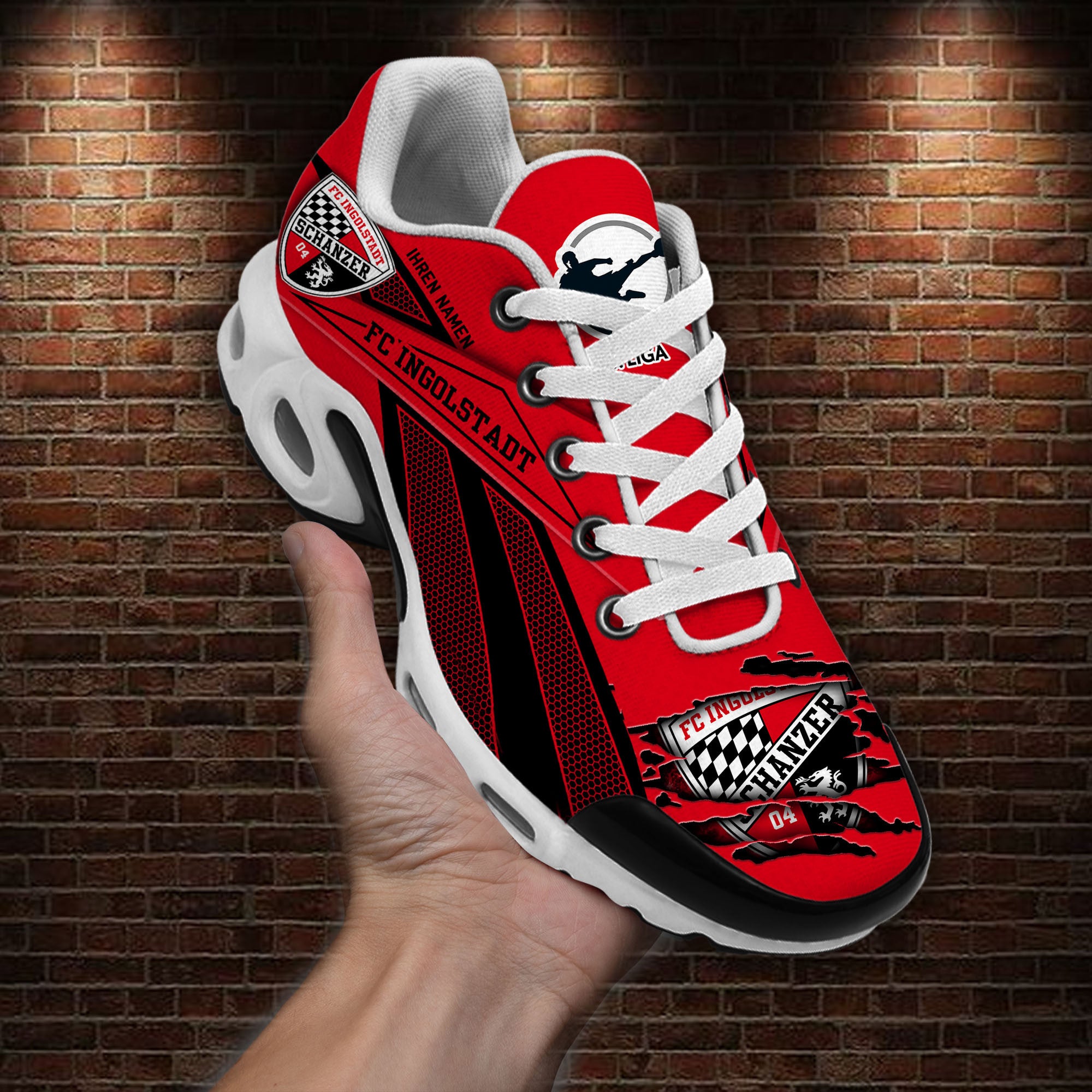 Ideafootwear FC Ingolstadt 04 TN Shoes Sneakers For Men And Women