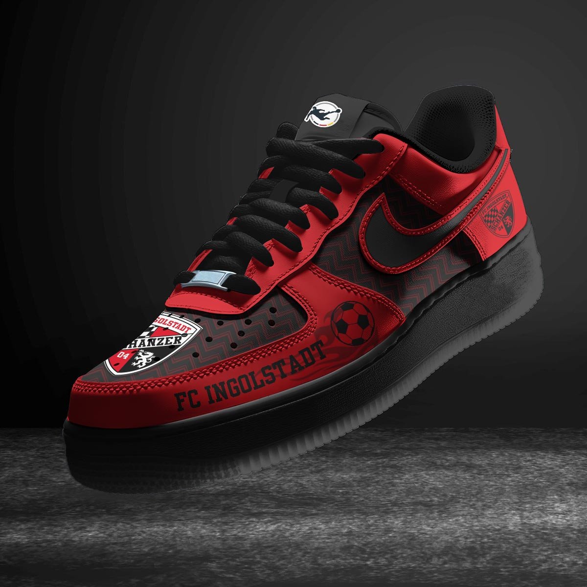 Ideafootwear FC Ingolstadt Air Low-Top Sneakers Shoes For Men And Women 1