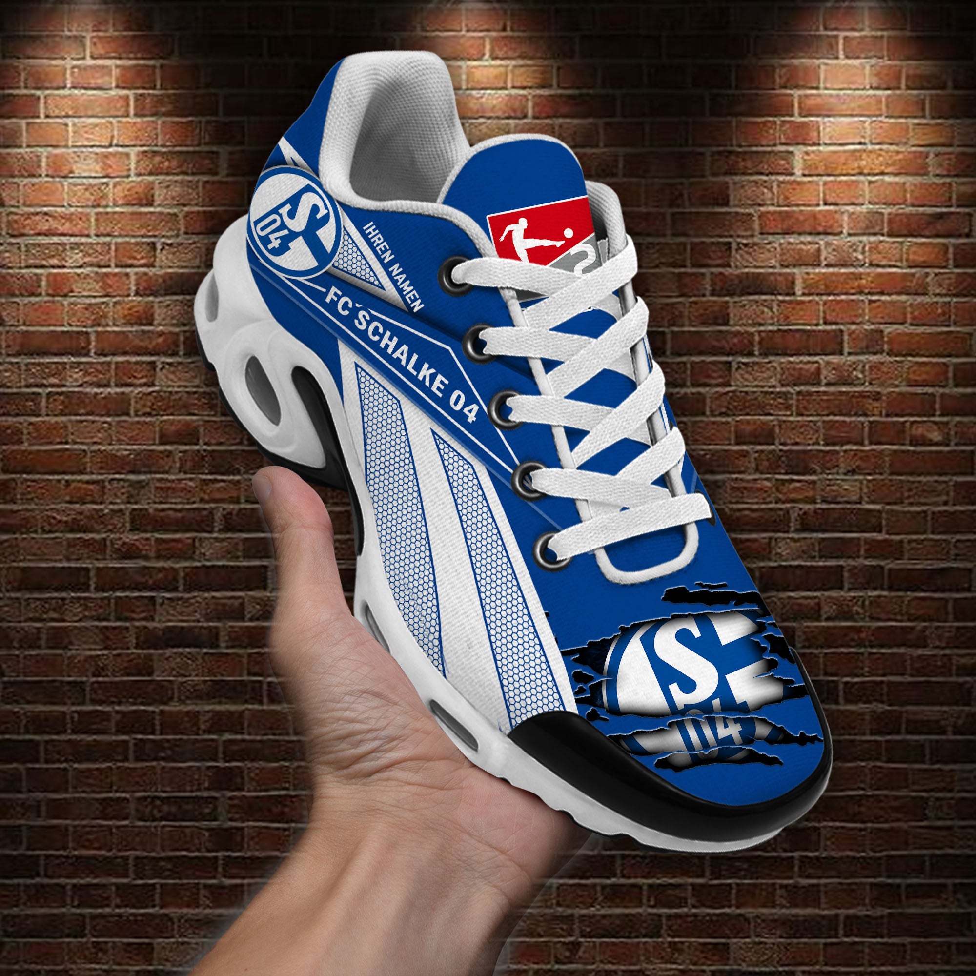 Ideafootwear FC Schalke 04 TN Shoes Sneakers For Men And Women