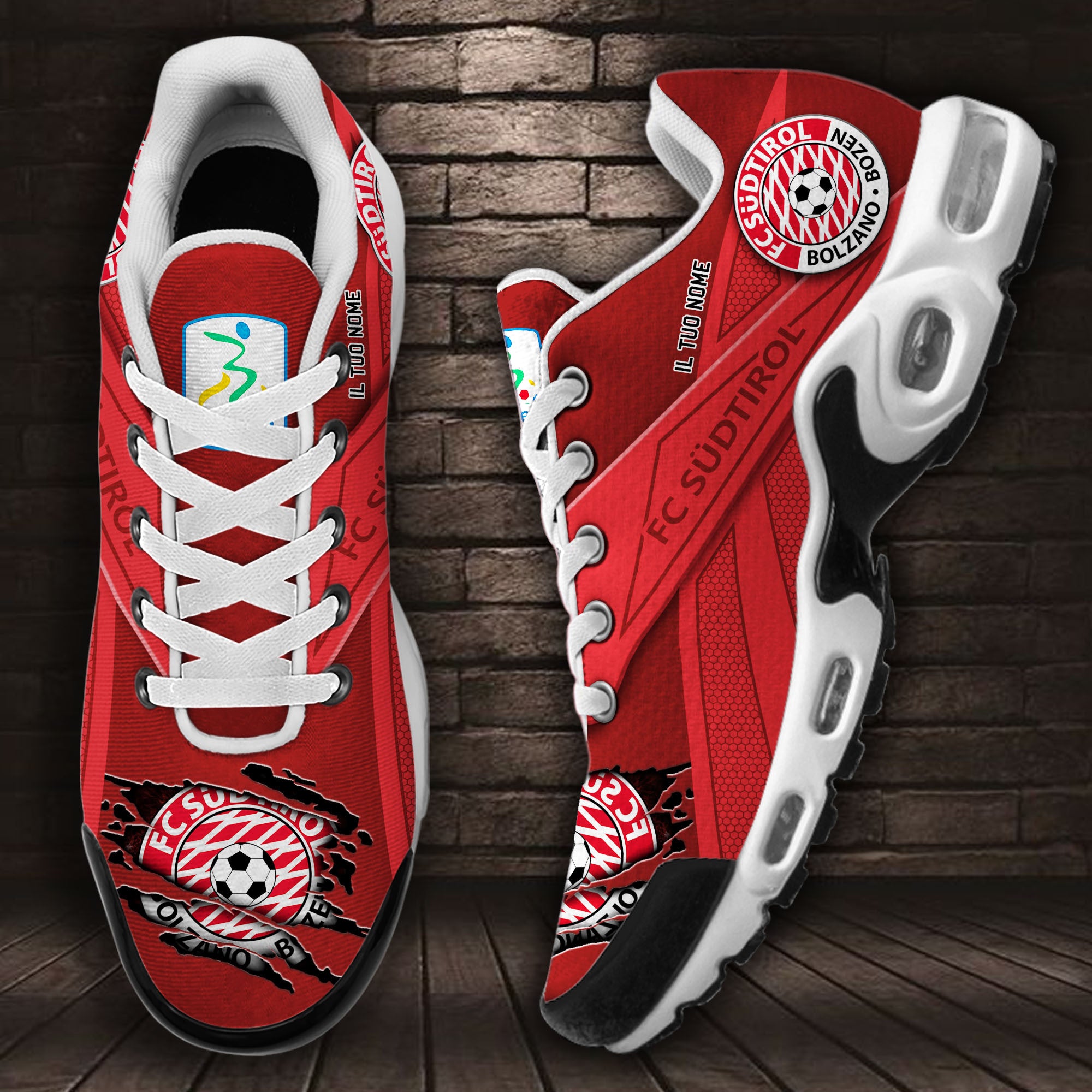 Ideafootwear FC Südtirol TN Shoes Sneakers For Men And Women
