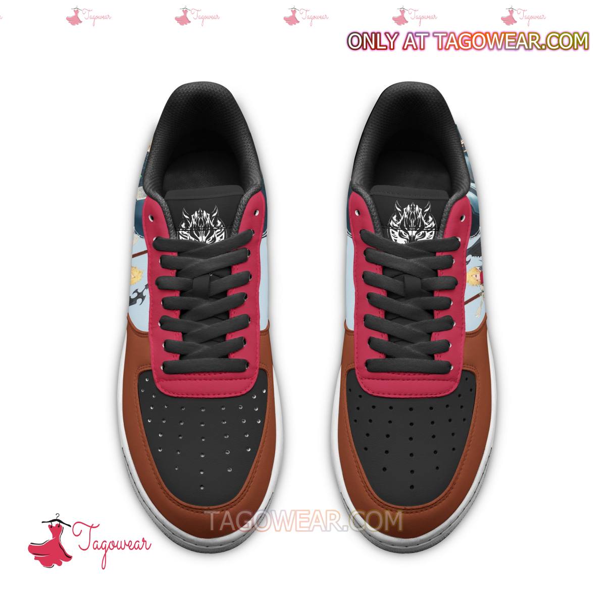 Ideafootwear Final Fantasy Cloud Strife Air Low-Top Sneakers Shoes For Men And Women 2