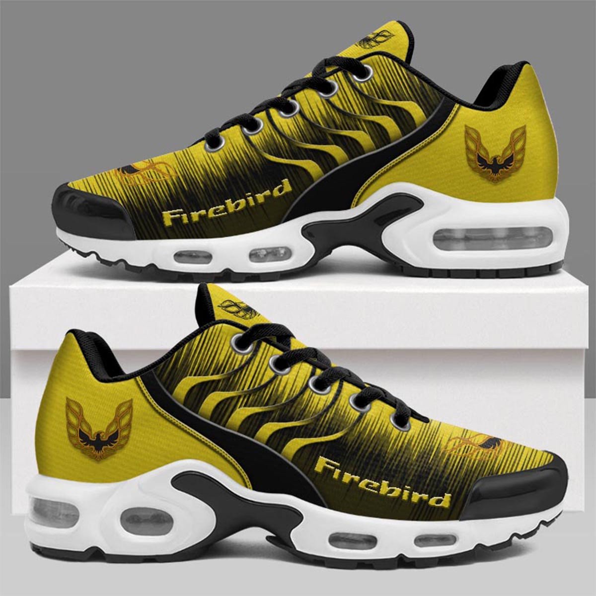 Ideafootwear Firebird Pontiac TN Shoes Sneakers For Men And Women
