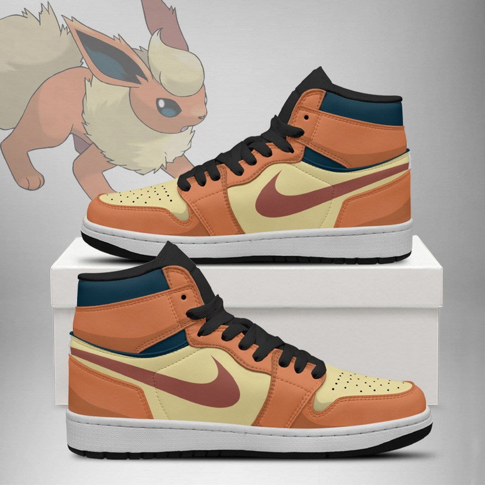 Ideafootwear Flareon AJ1 High Sneakers Shoes For Men And Women