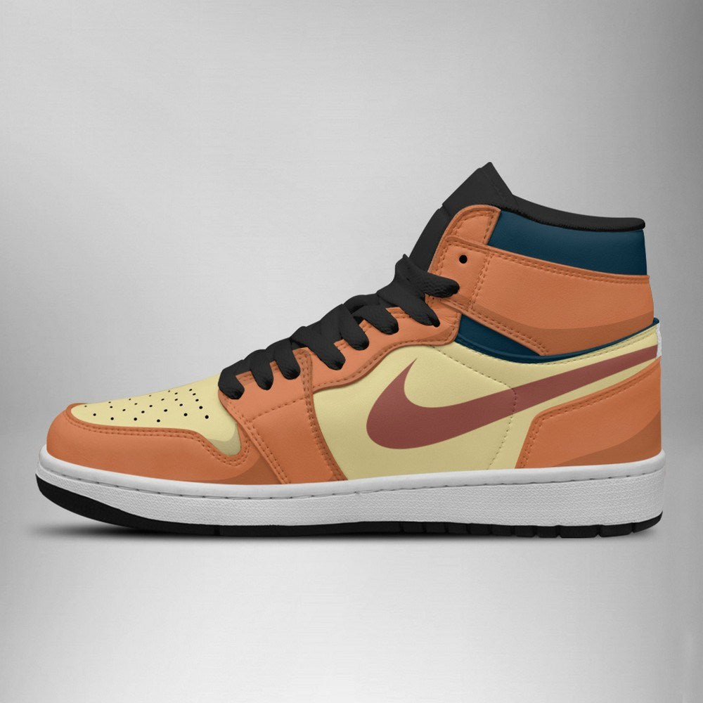 Ideafootwear Flareon AJ1 High Sneakers Shoes For Men And Women