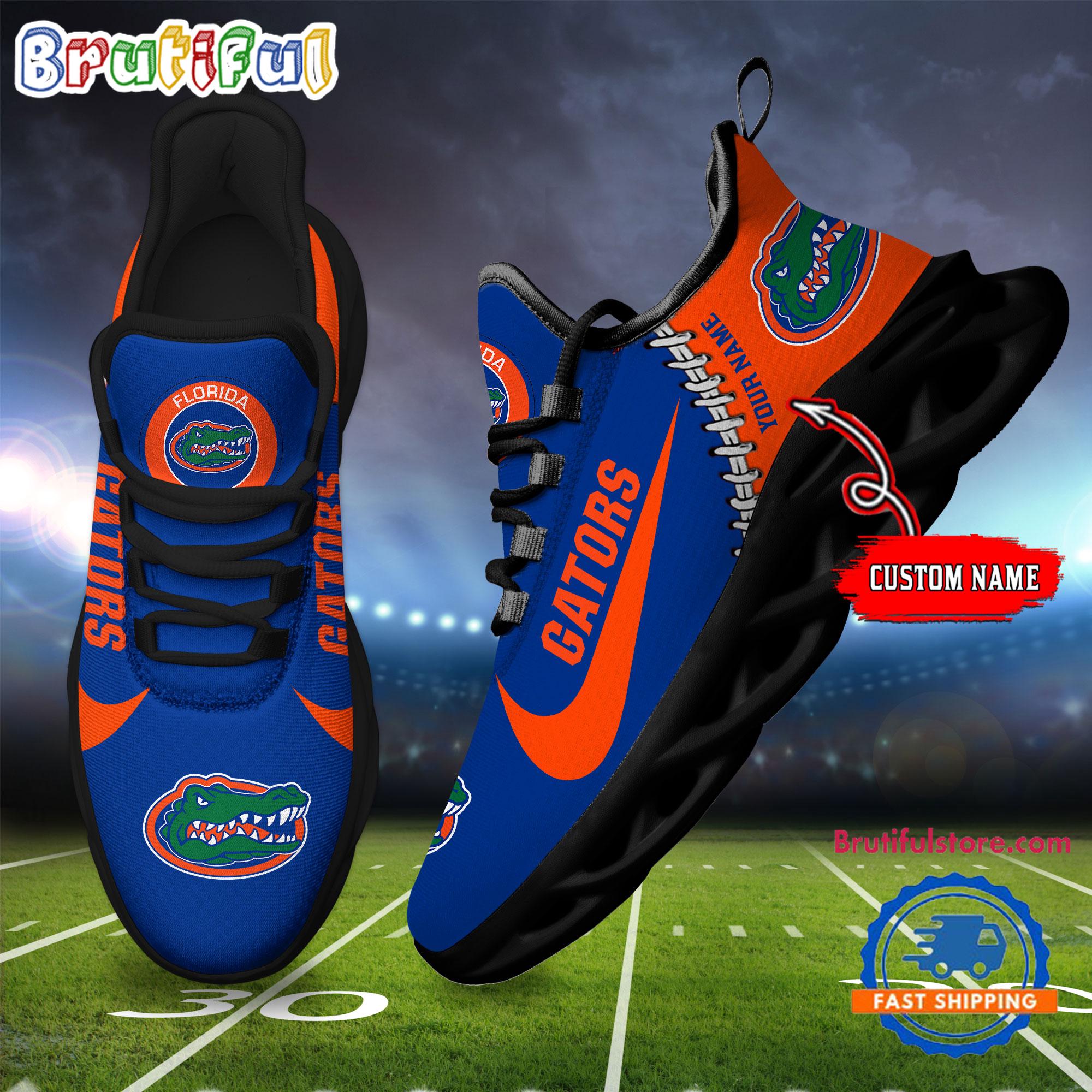 Ideafootwear Florida Gators Max Soul Shoes Sneakers For Men And Women