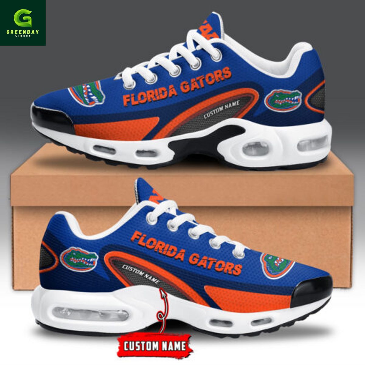 Ideafootwear Florida Gators TN Shoes Sneakers For Men And Women