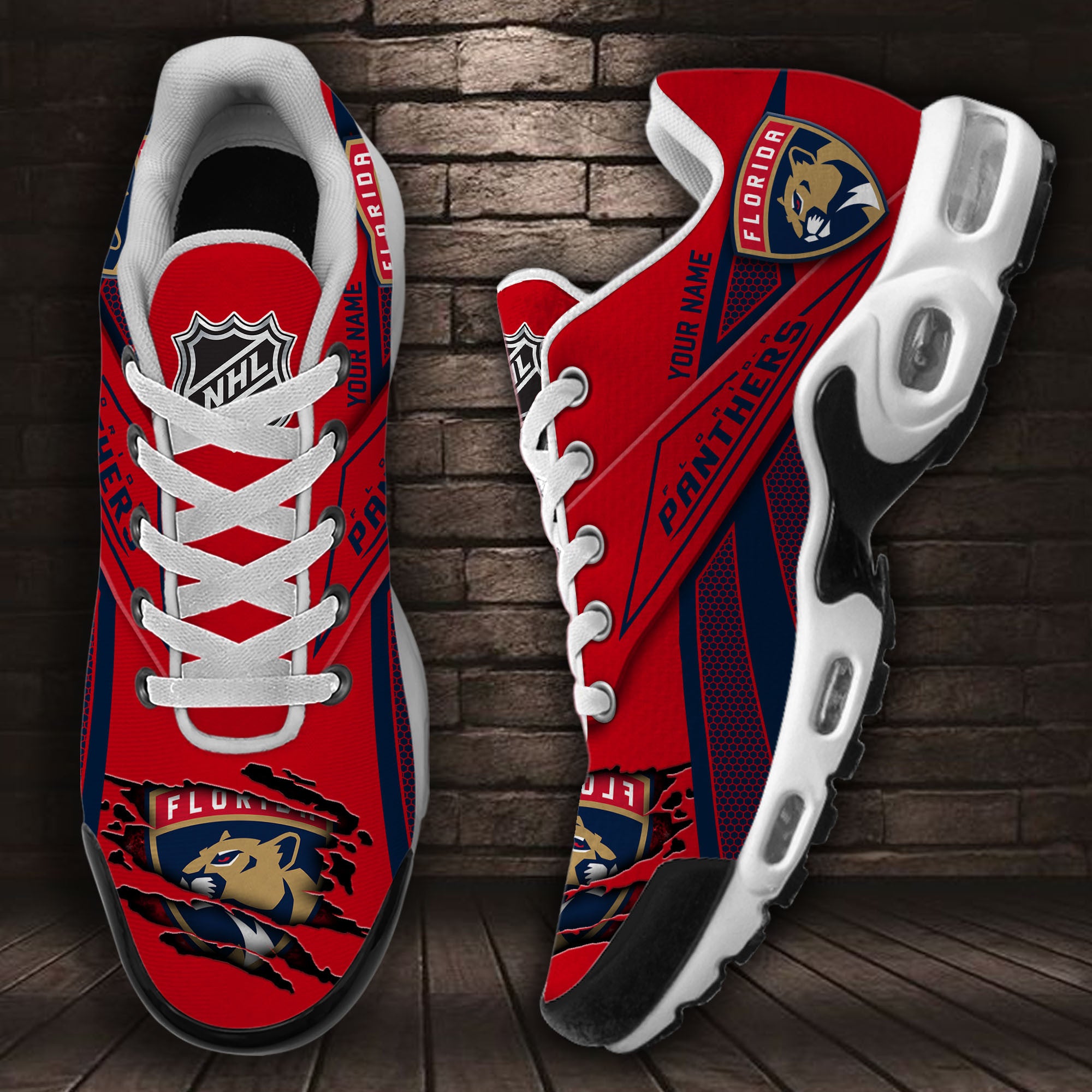 Ideafootwear Florida Panthers TN Shoes Sneakers For Men And Women