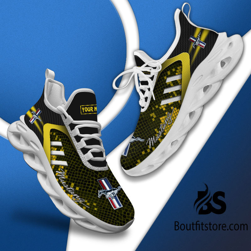 Ideafootwear Ford Mustang Max Soul Shoes Sneakers For Men And Women